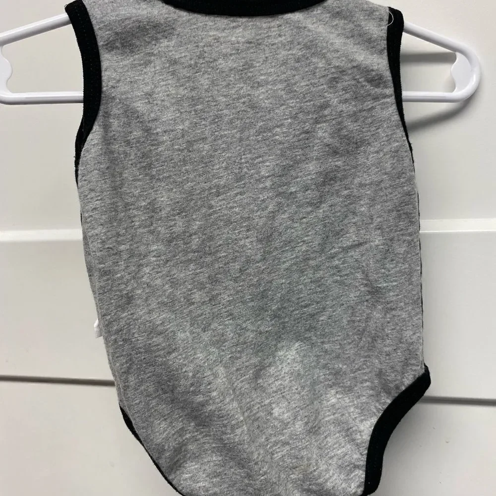 ✅Jordan #23 Onesie Jersey Gray black